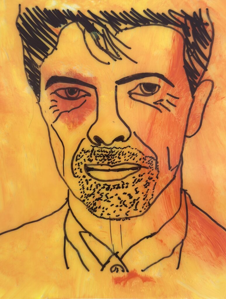 Reverse Acetate Portraits
