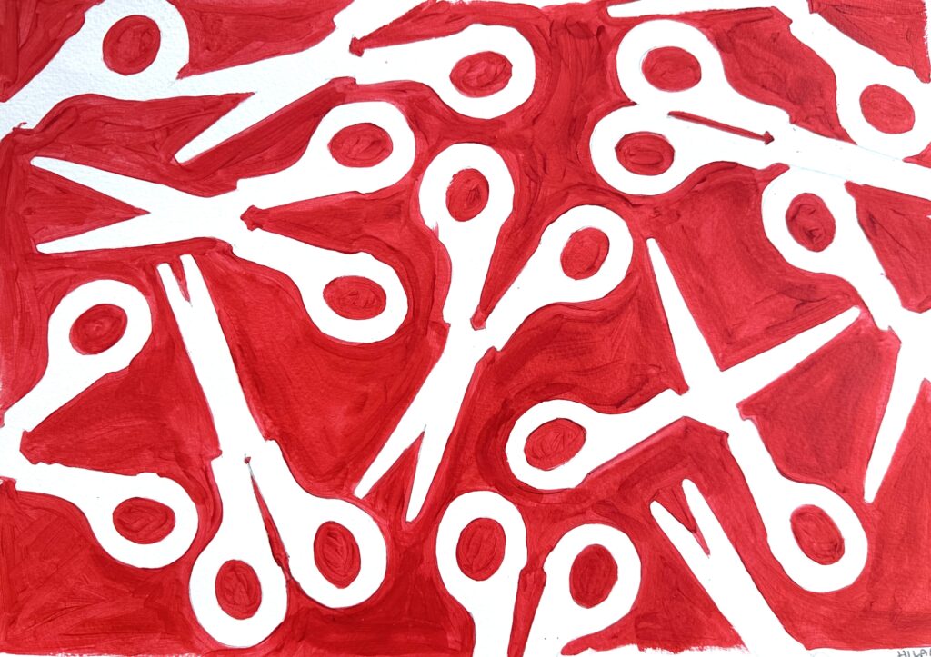 Negative Space Painting